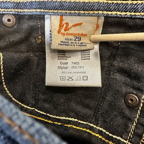 Citizens Of Humanity Low Waist Flare Jeans Size 29 COH Womens Y2K Made in USA - Picture 8 of 16